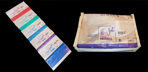 garnitures kraft herbes aromatique