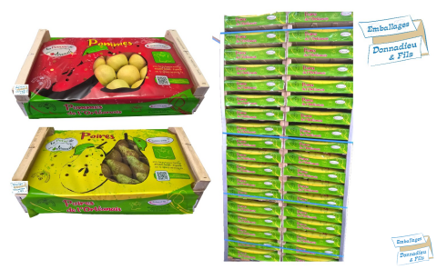 emballages pommes poires complexes fruits et légume